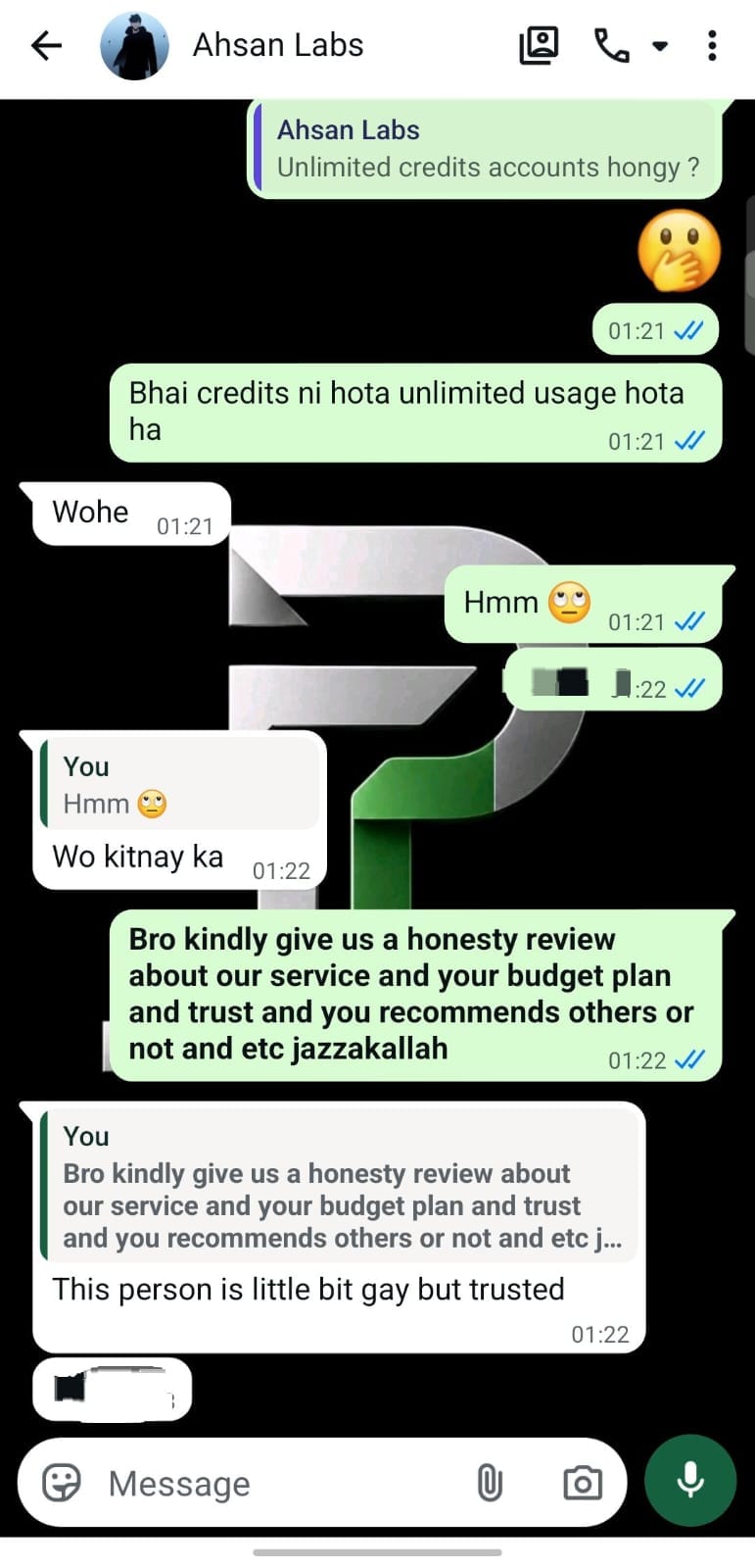 Customer review for Pak Tools Store